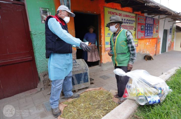 Reparto de Alimentos en Cusco