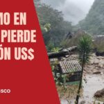 Paro agrario y el huayco causan perdidas de 1 millón de dólares en Cusco